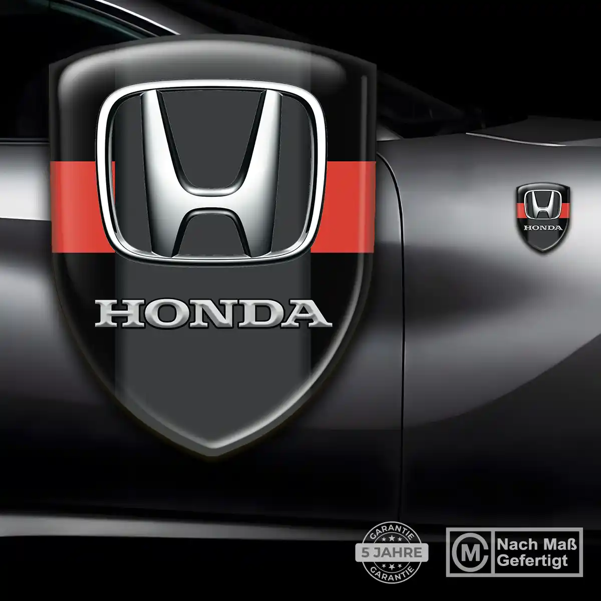 Honda 3D Gel Aufkleber Erstklassige Qualität