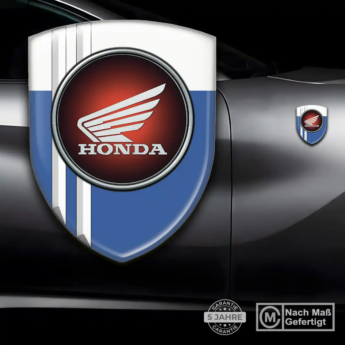 Honda 3D Gel Aufkleber Hohe Qualität