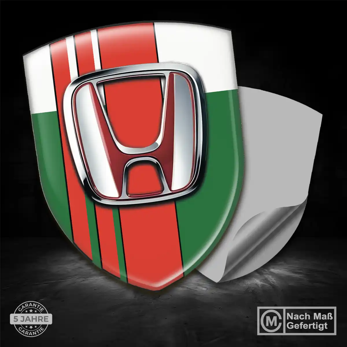 Honda 3D Gel Aufkleber Luxus-Edition