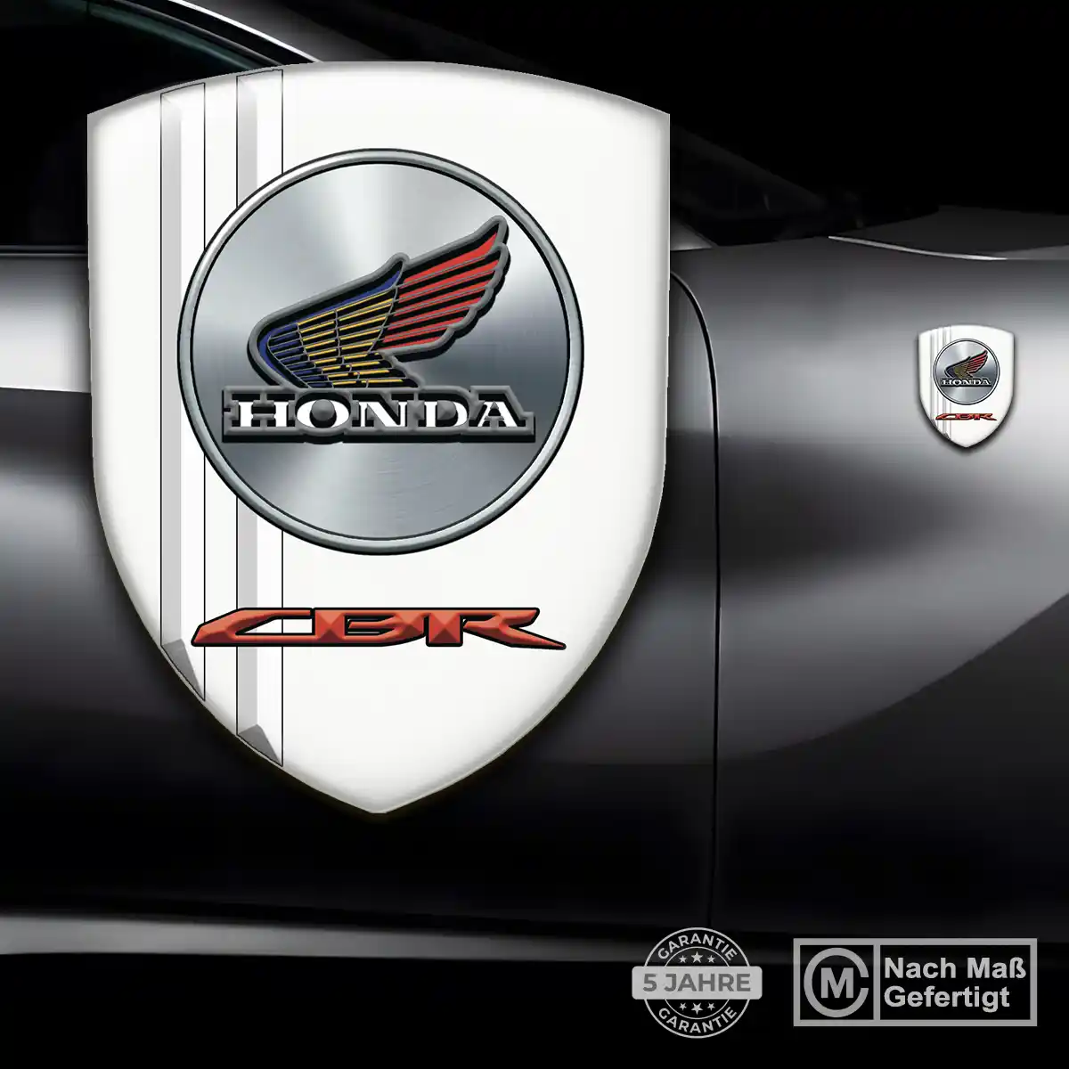 Honda 3D Gel Aufkleber Premiumqualität