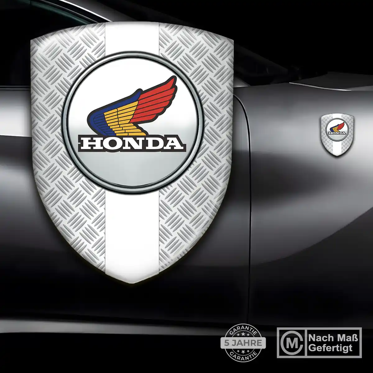 Honda 3D Gel Aufkleber Silikon Auto Edles Design