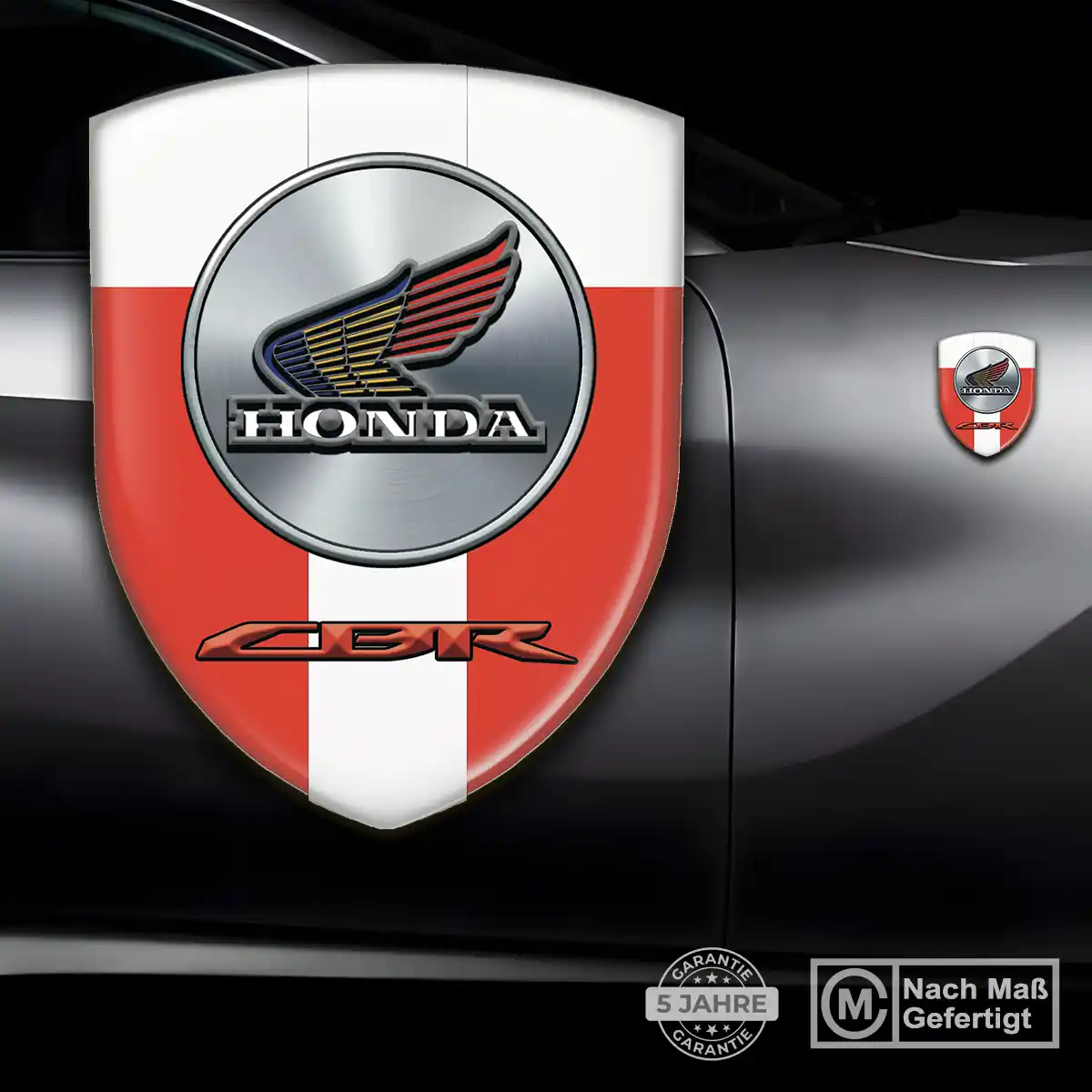 Honda 3D Gel Aufkleber Silikon Auto Limitierte Auflage