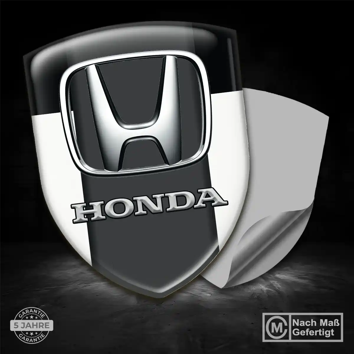 Honda 3D Gel Aufkleber Silikon Auto Tuningfahrzeug
