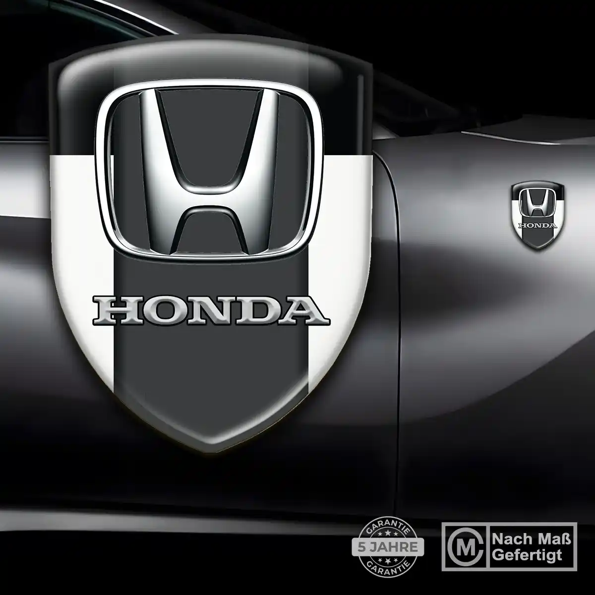 Honda 3D Gel Aufkleber Silikon Auto Tuningfahrzeug