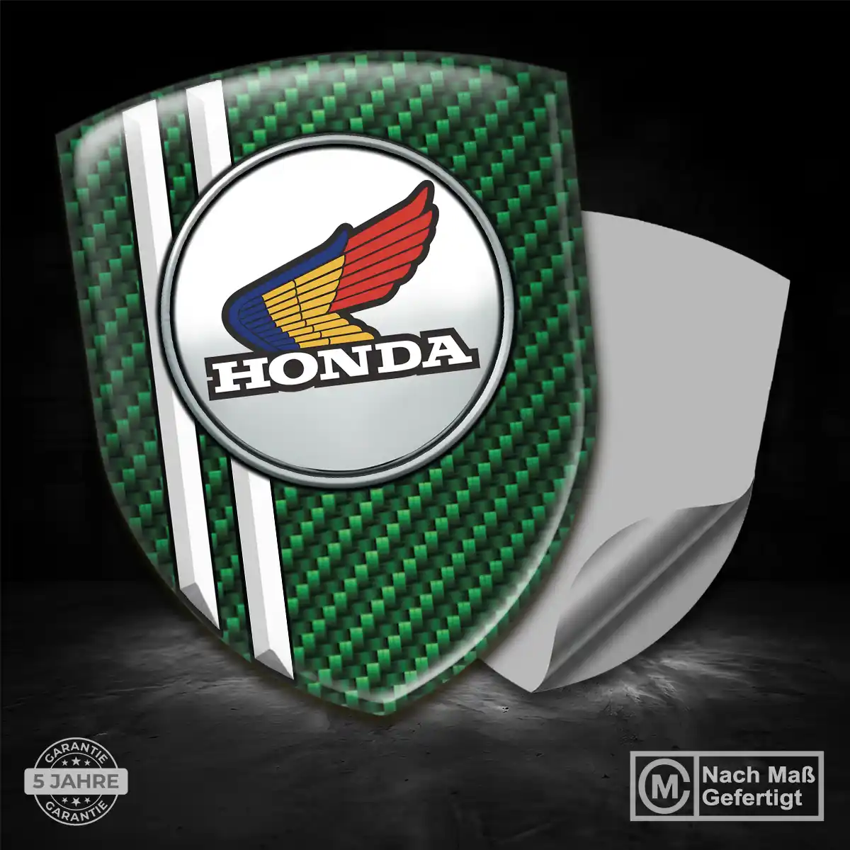 Honda 3D Gel Aufkleber Silikon Exterieurdesign