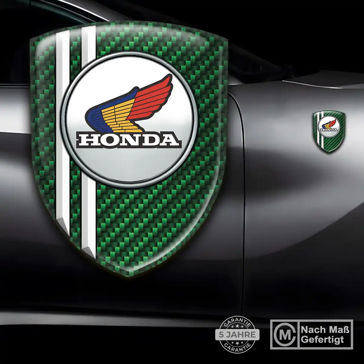 Honda 3D Gel Aufkleber Silikon Exterieurdesign