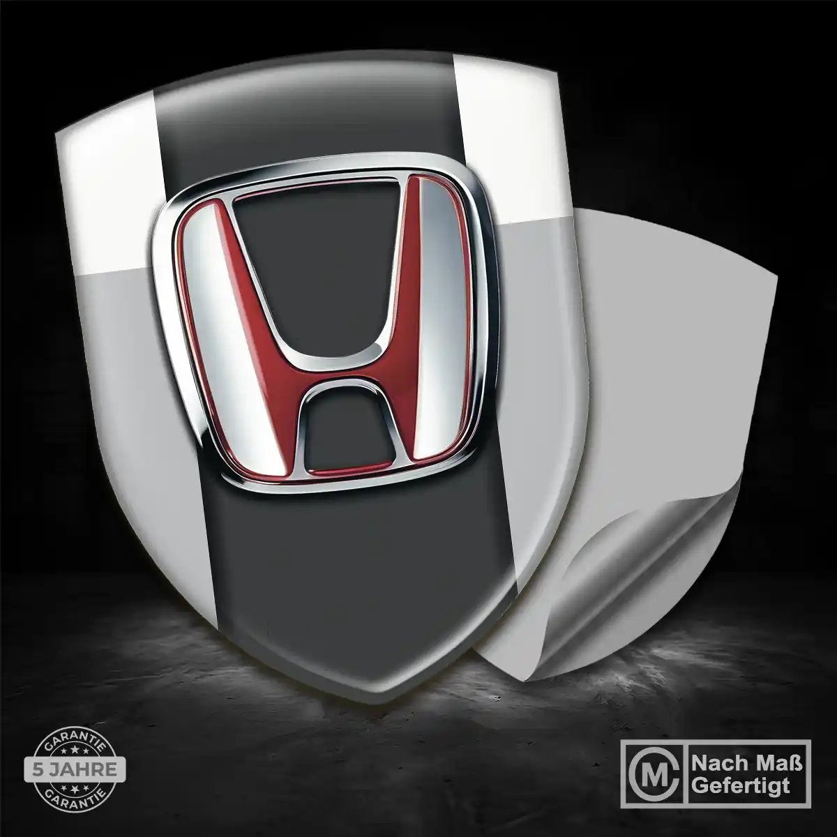 Honda 3D Gel Aufkleber Silikon Hohe Qualität