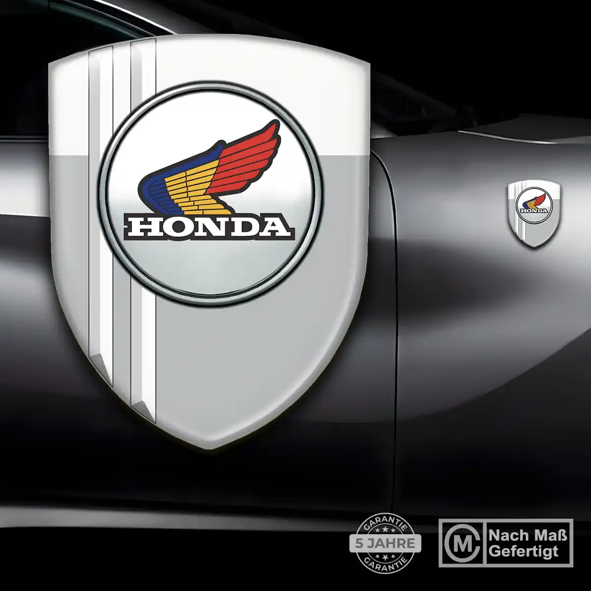 Honda 3D Gel Aufkleber Silikon Limitierte Auflage