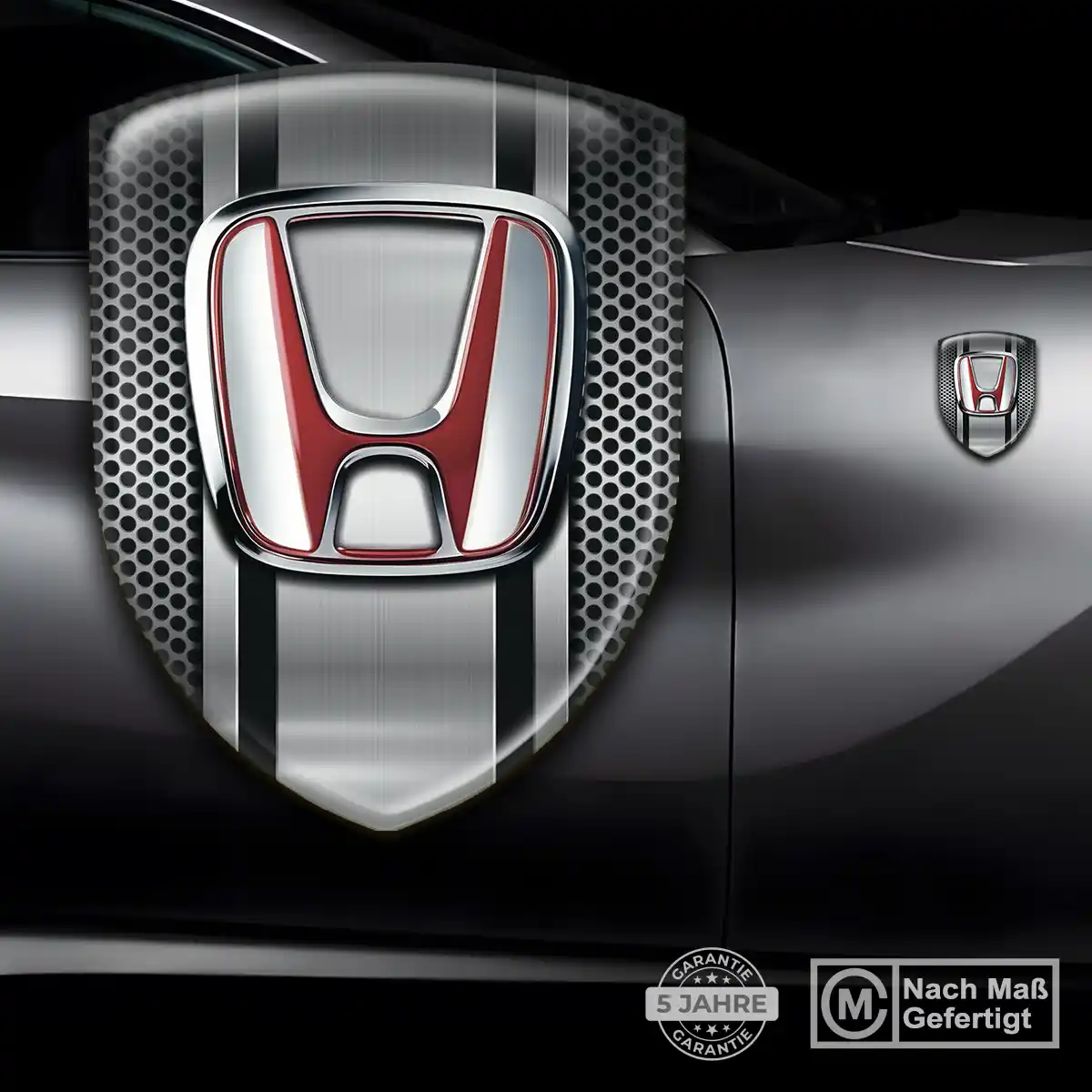Honda 3D Gel Aufkleber Silikon Luxus-Edition