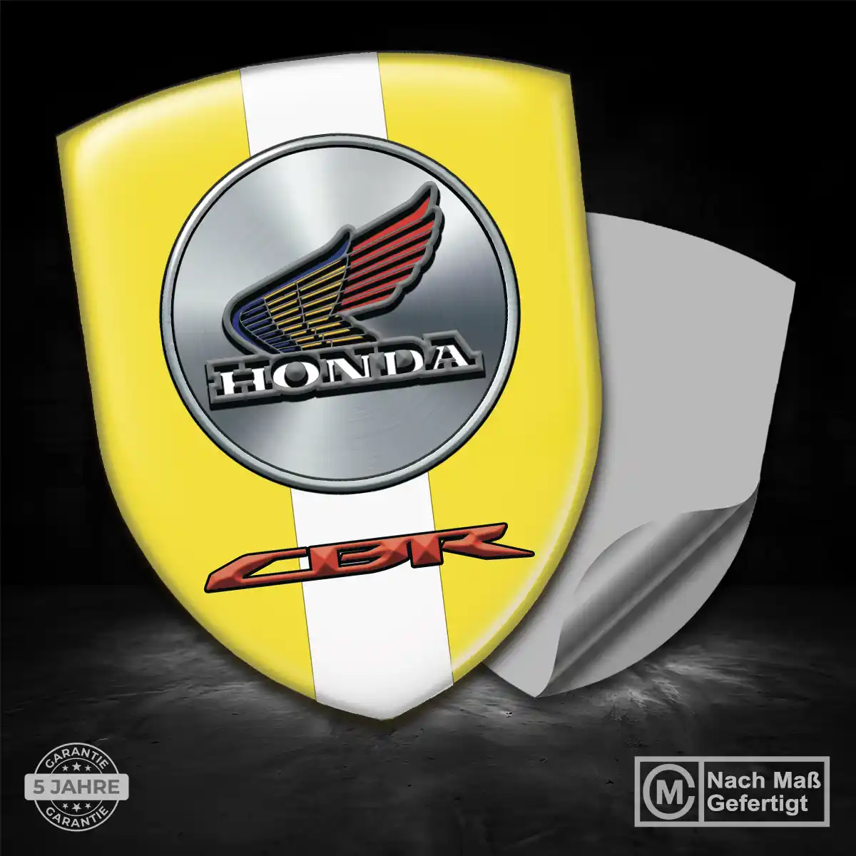 Honda 3D Gel Aufkleber Silikon Markenedition