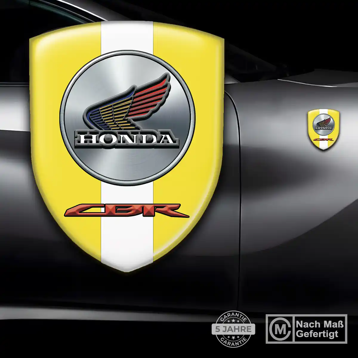 Honda 3D Gel Aufkleber Silikon Markenedition