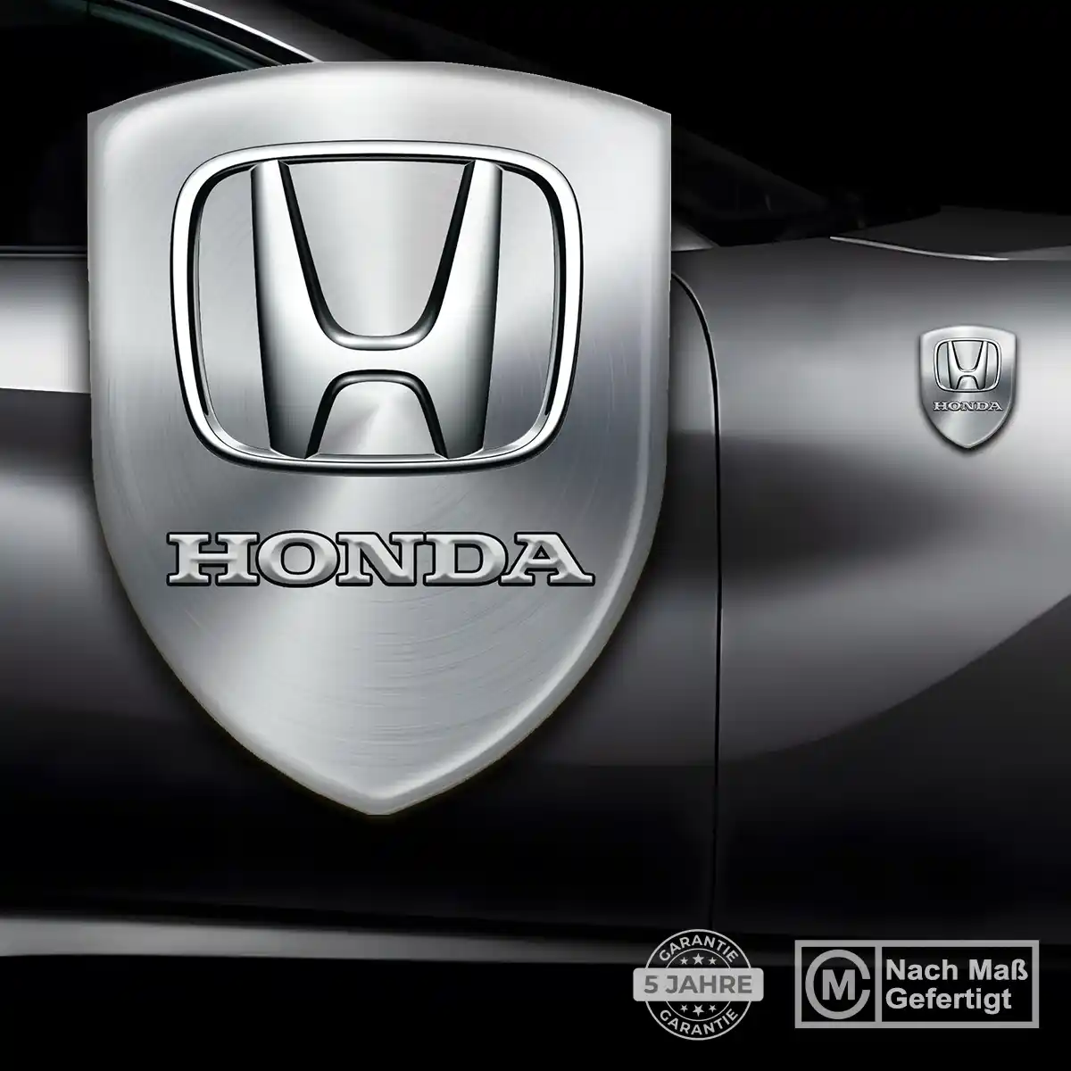 Honda 3D Gel Aufkleber Silikon Premium-Edition