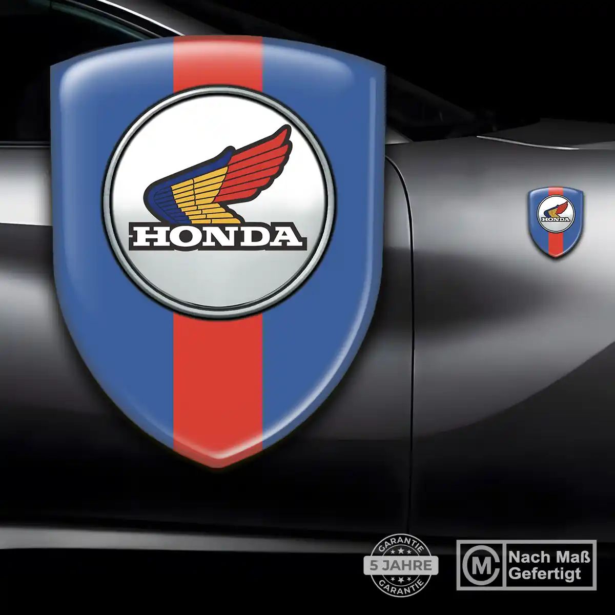 Honda 3D Gel Aufkleber Silikon Tuningfahrzeug