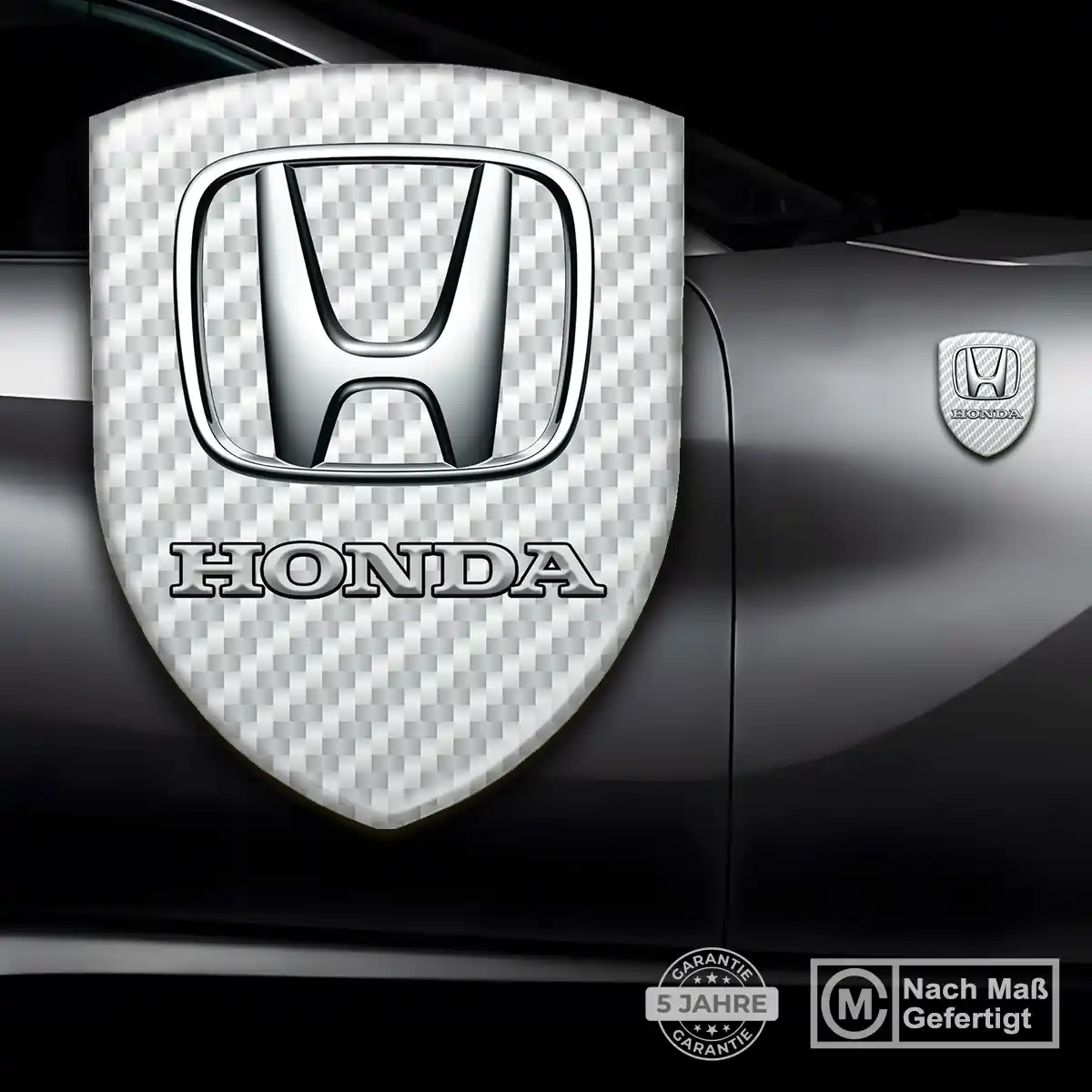 Honda 3D Gel Aufkleber Stilvolles Design