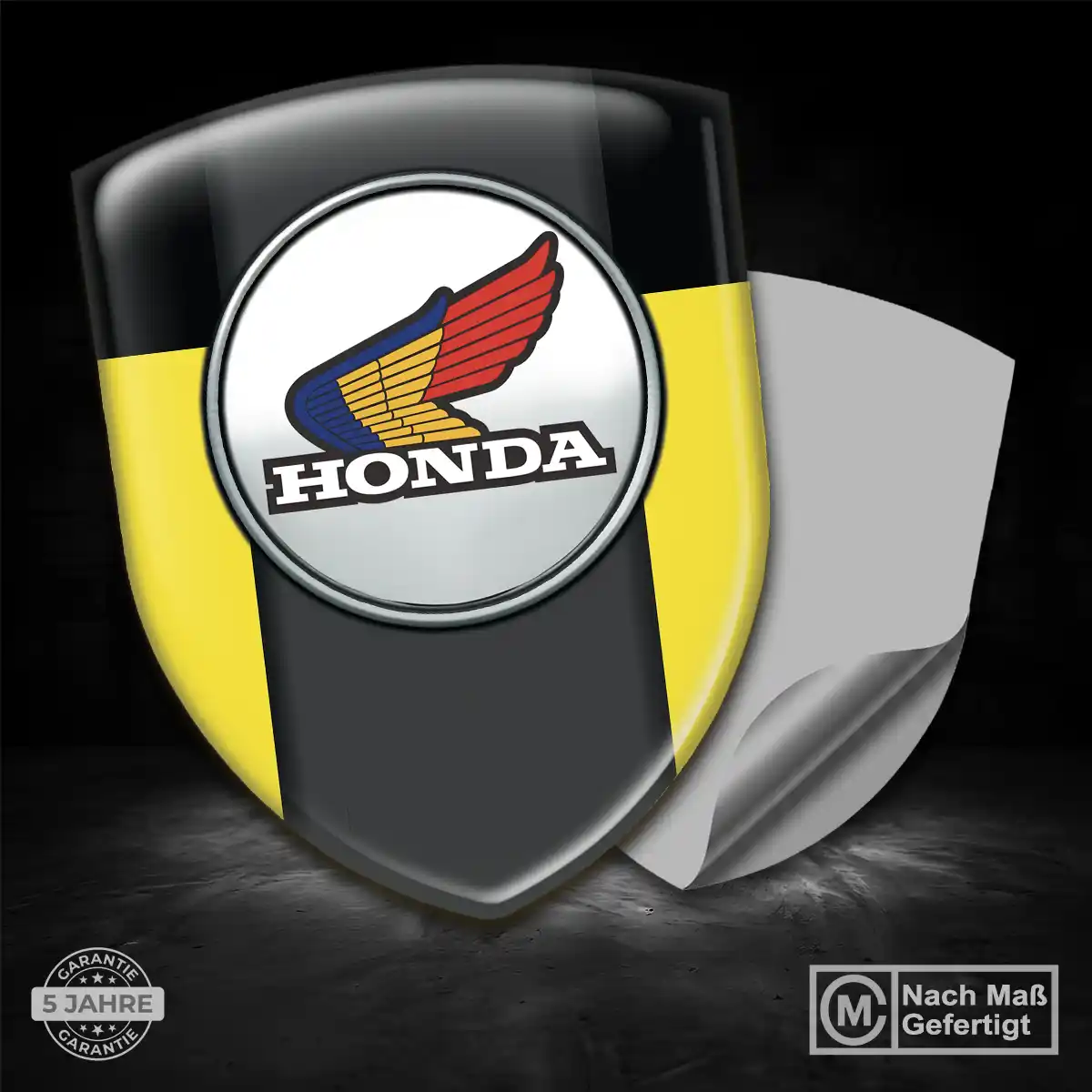 Honda 3D Gel Aufkleber Tuningfahrzeug
