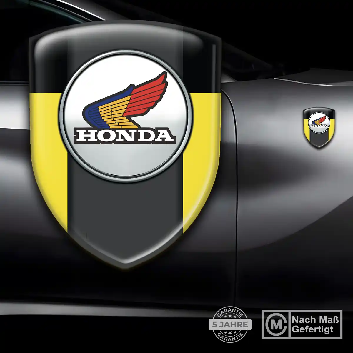 Honda 3D Gel Aufkleber Tuningfahrzeug
