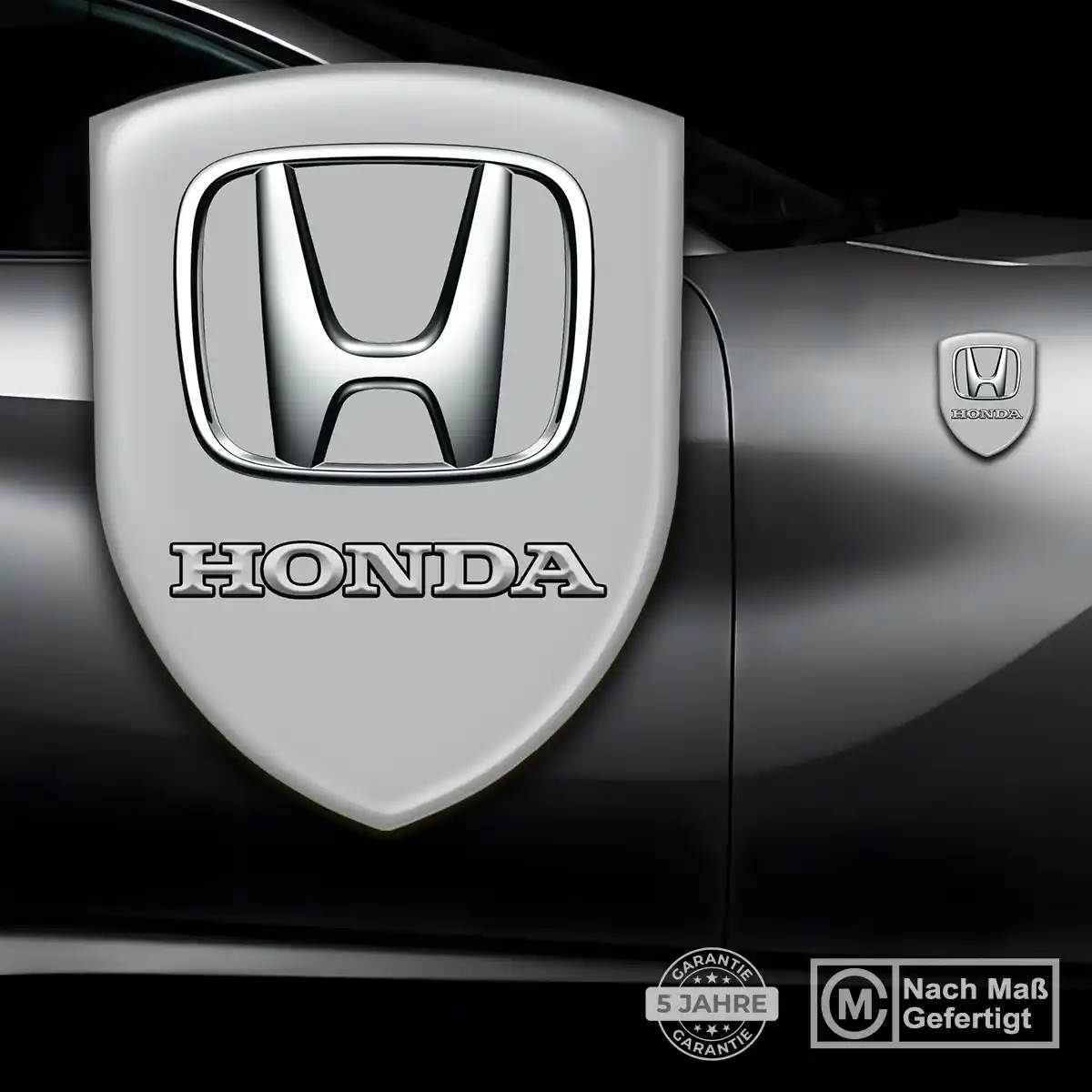 Honda 3D Gel Aufkleber Wappen Ausdrucksstarkes Design