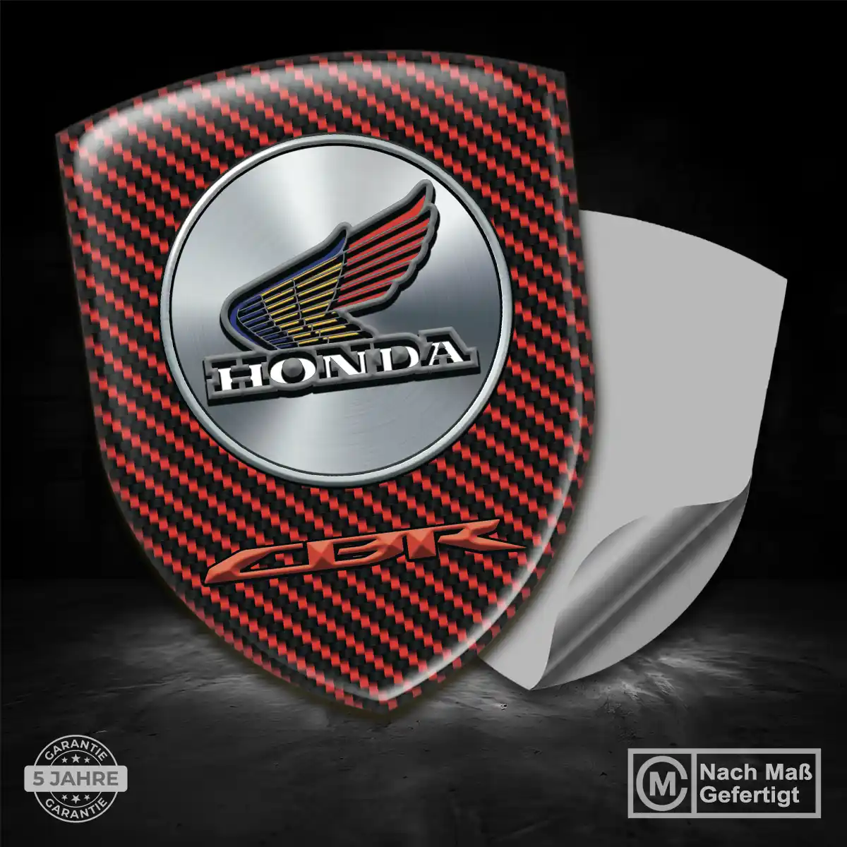 Honda 3D Gel Aufkleber Wappen Auto Hohe Qualität