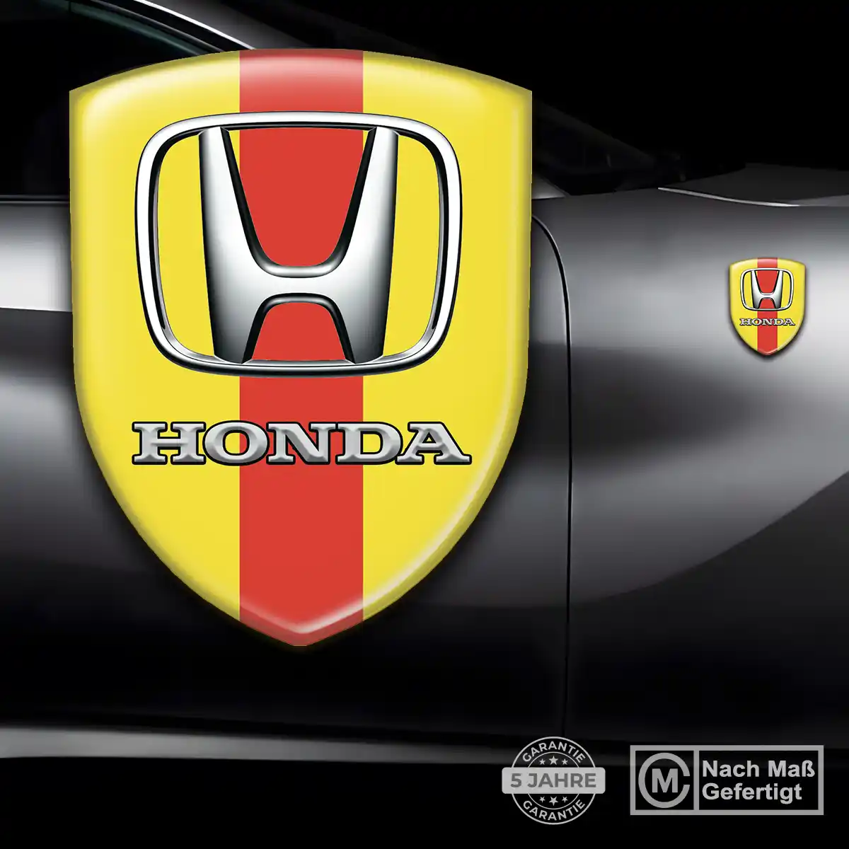 Honda 3D Gel Aufkleber Wappen Auto Tuningfahrzeug