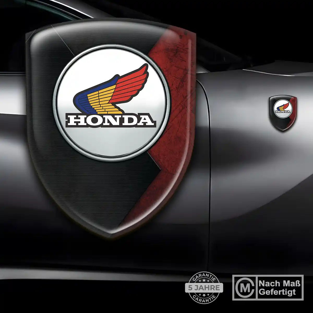 Honda 3D Gel Aufkleber Wappen Limitierte Auflage