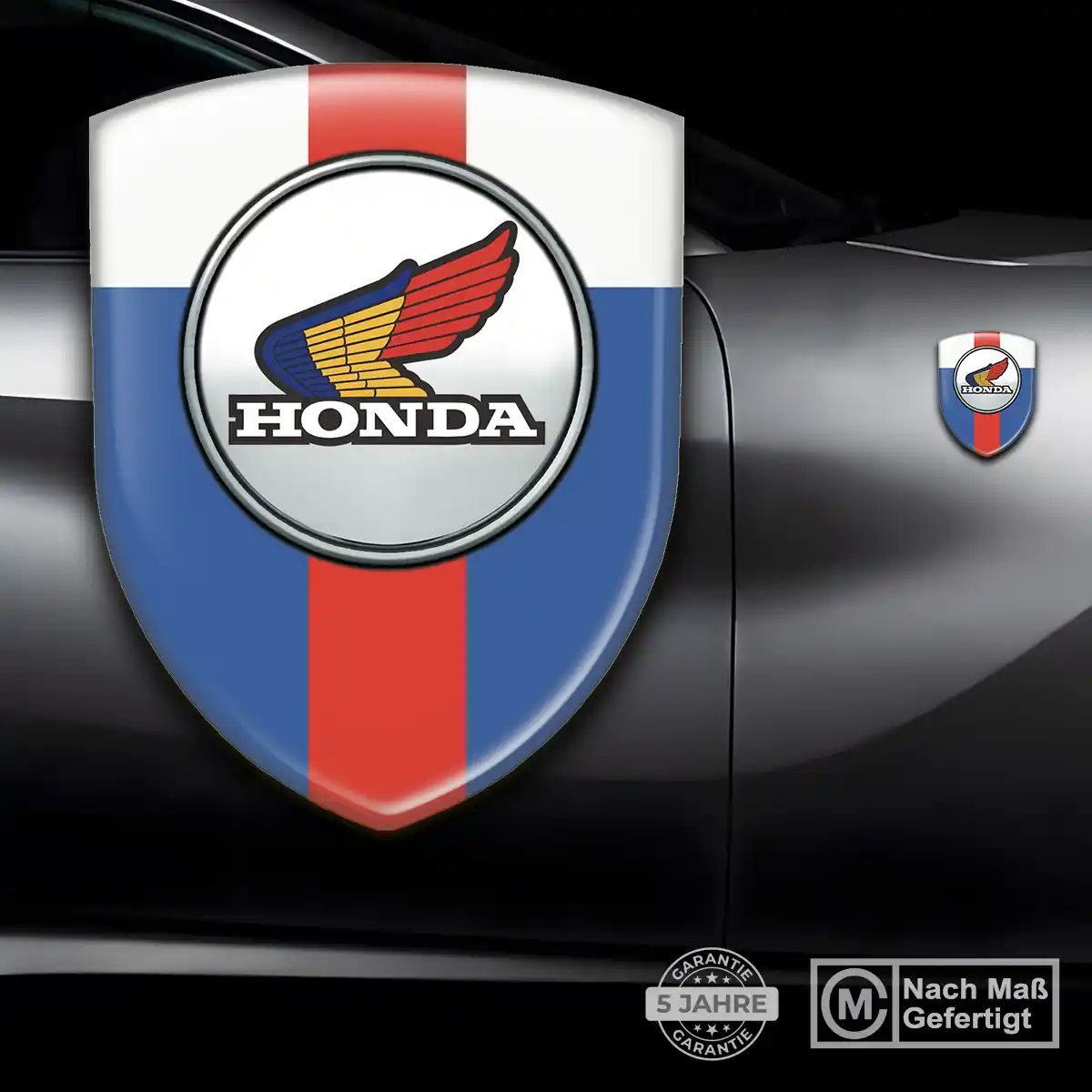 Honda Aufkleber 3D Gel Emblem Auto Edles Design