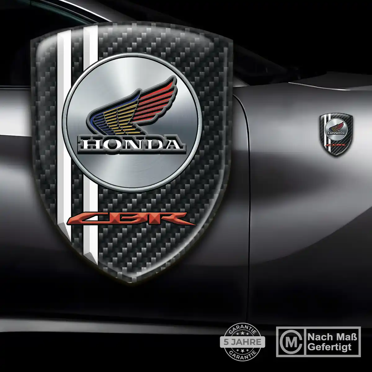 Honda Aufkleber 3D Gel Emblem Auto Elegantes Design