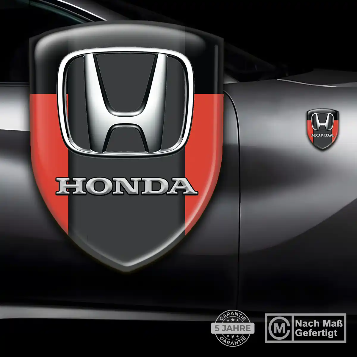Honda Aufkleber 3D Gel Emblem Auto Limitierte Auflage