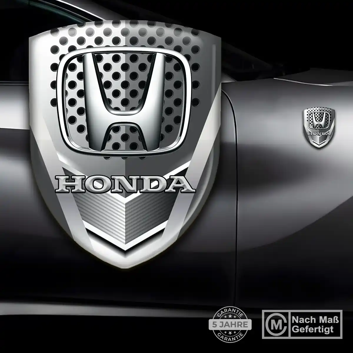 Honda Aufkleber 3D Gel Emblem Auto Stilvolles Design
