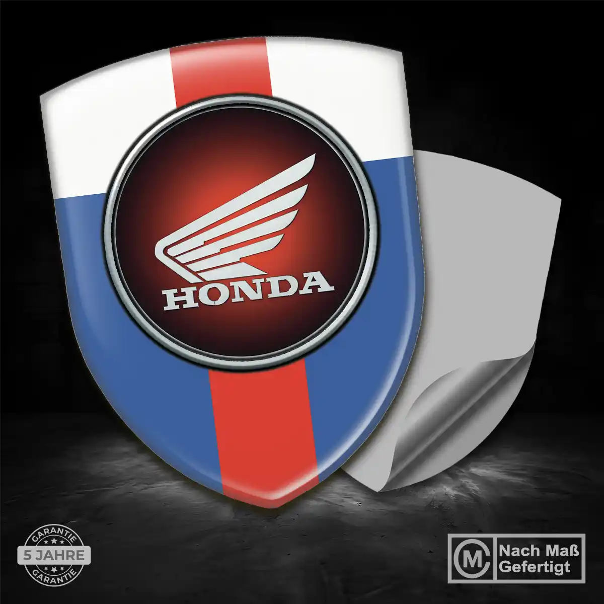 Honda Aufkleber 3D Gel Emblem Markenedition