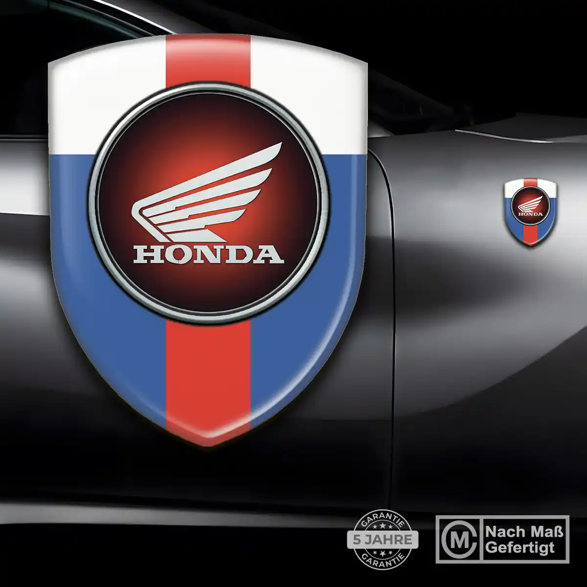 Honda Aufkleber 3D Gel Emblem Markenedition