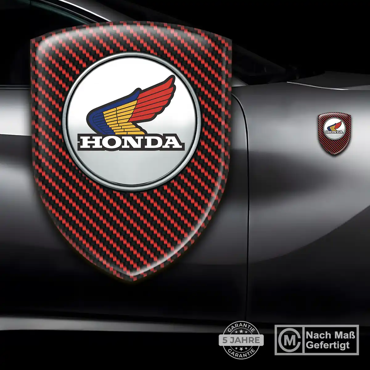 Honda Aufkleber 3D Gel Emblem Modernes Design