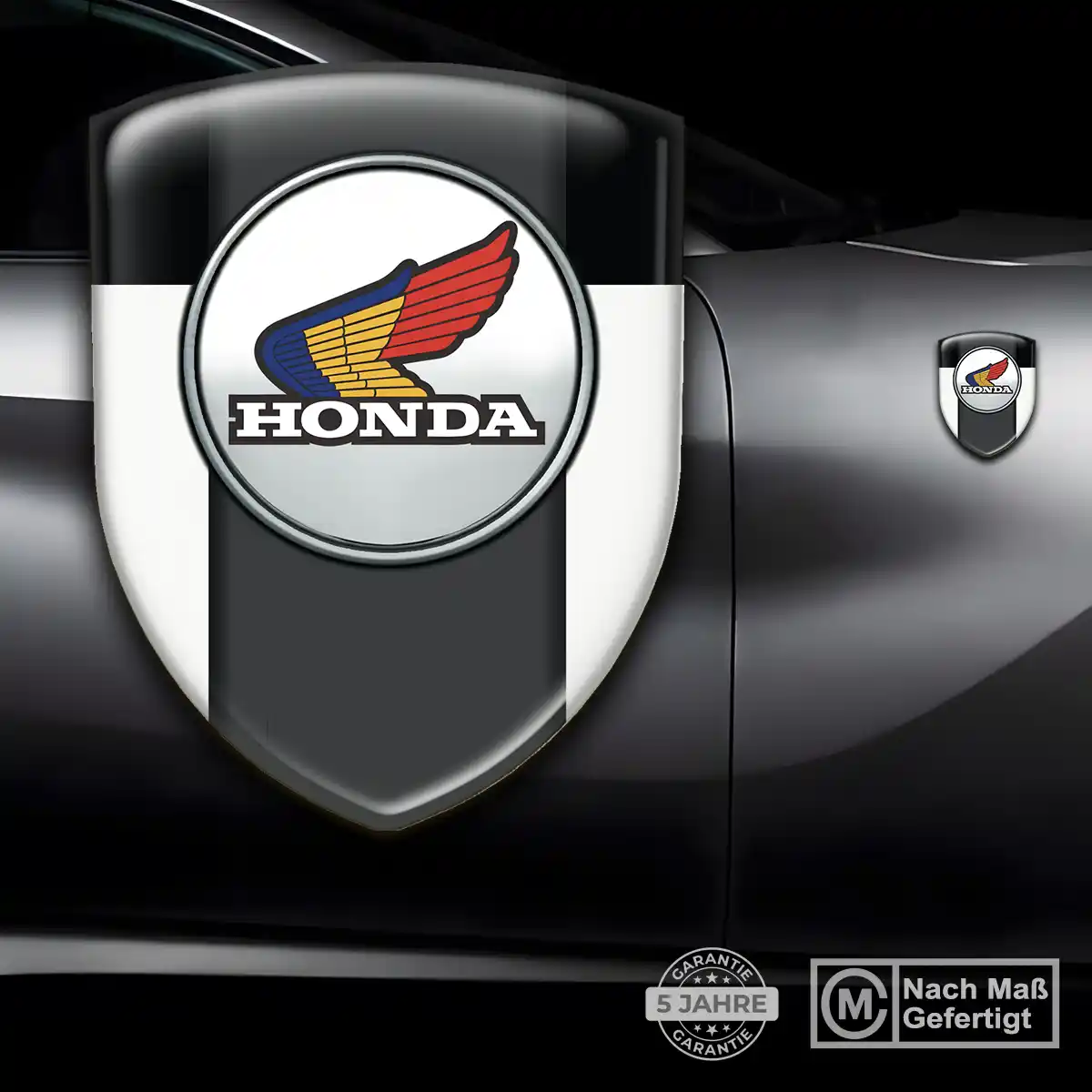 Honda Aufkleber 3D Gel Embleme Ausdrucksstarkes Design