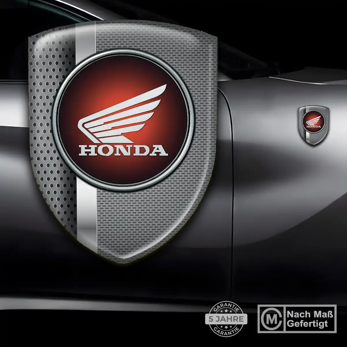 Honda Aufkleber 3D Gel Embleme Auto Edles Design