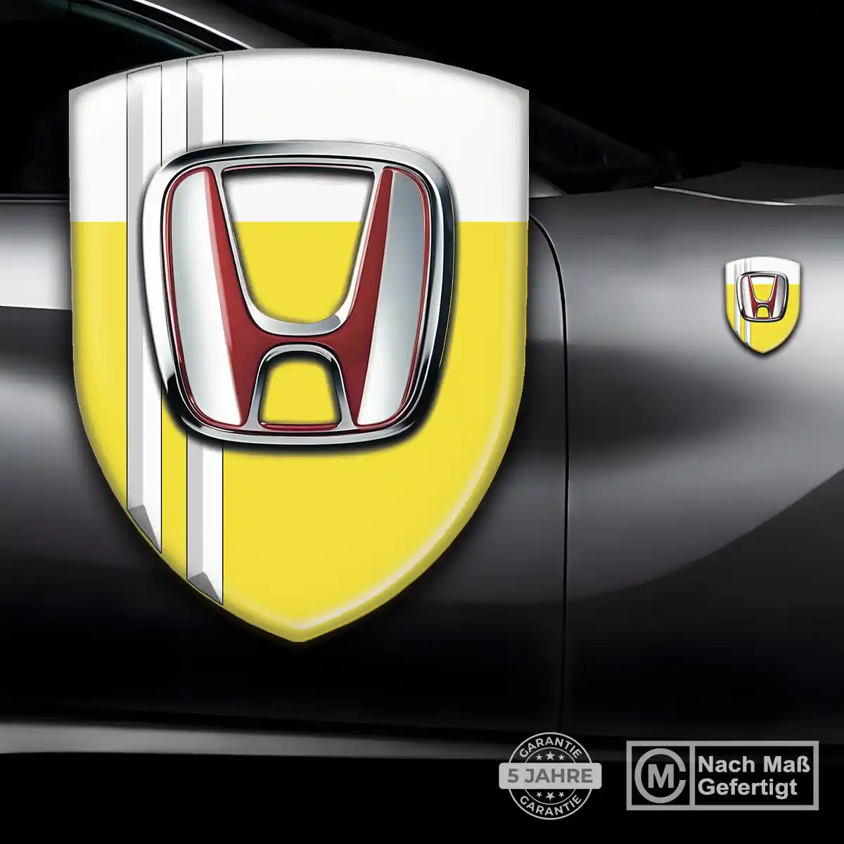 Honda Aufkleber 3D Gel Embleme Auto Hochwertiges Harz