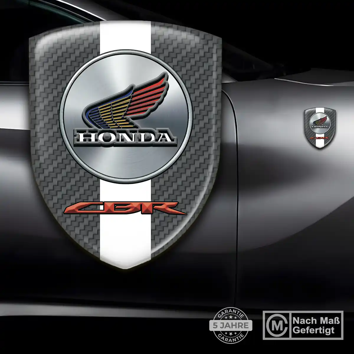 Honda Aufkleber 3D Gel Embleme Auto Interieurdesign