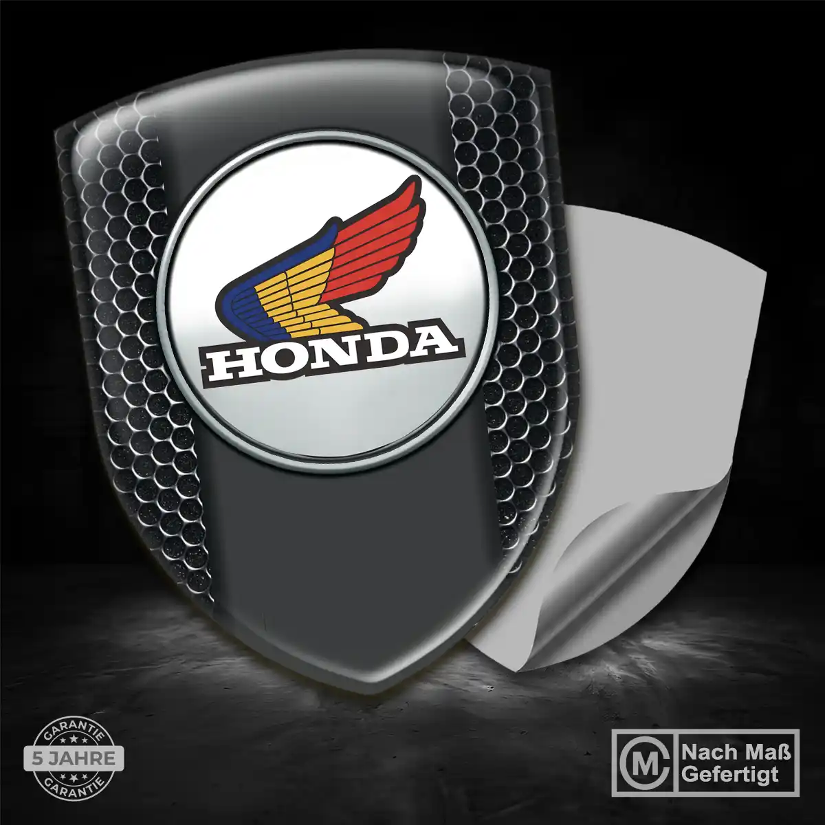 Honda Aufkleber 3D Gel Embleme Auto Stilvolles Design