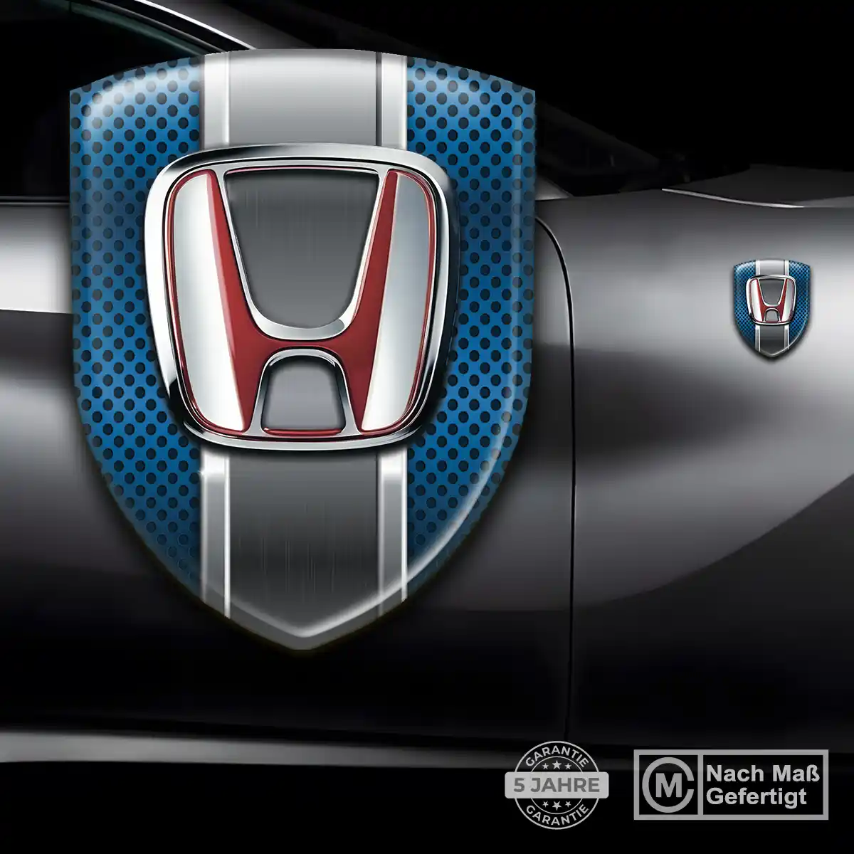 Honda Aufkleber 3D Gel Embleme Edles Design