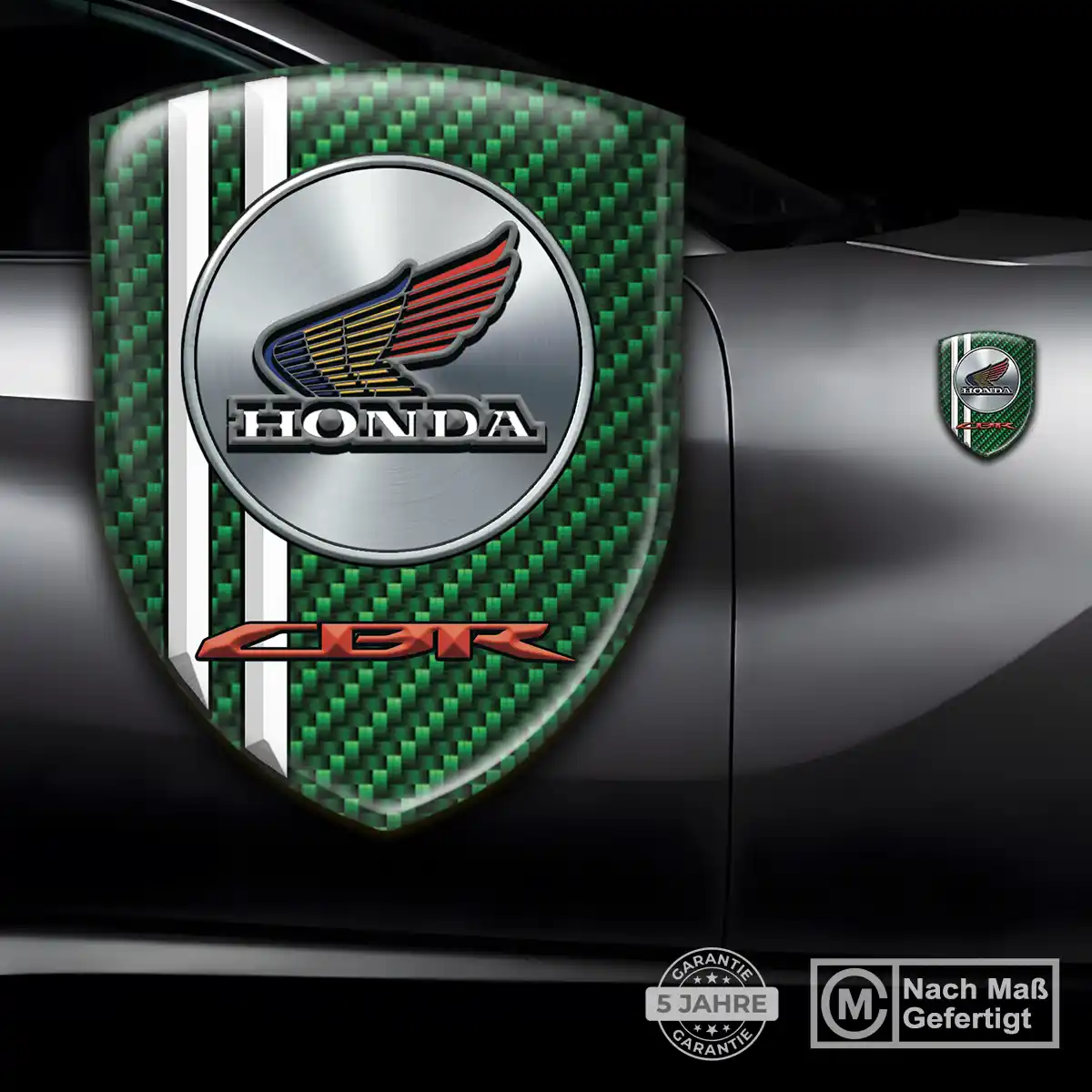 Honda Aufkleber 3D Gel Embleme Elegantes Design