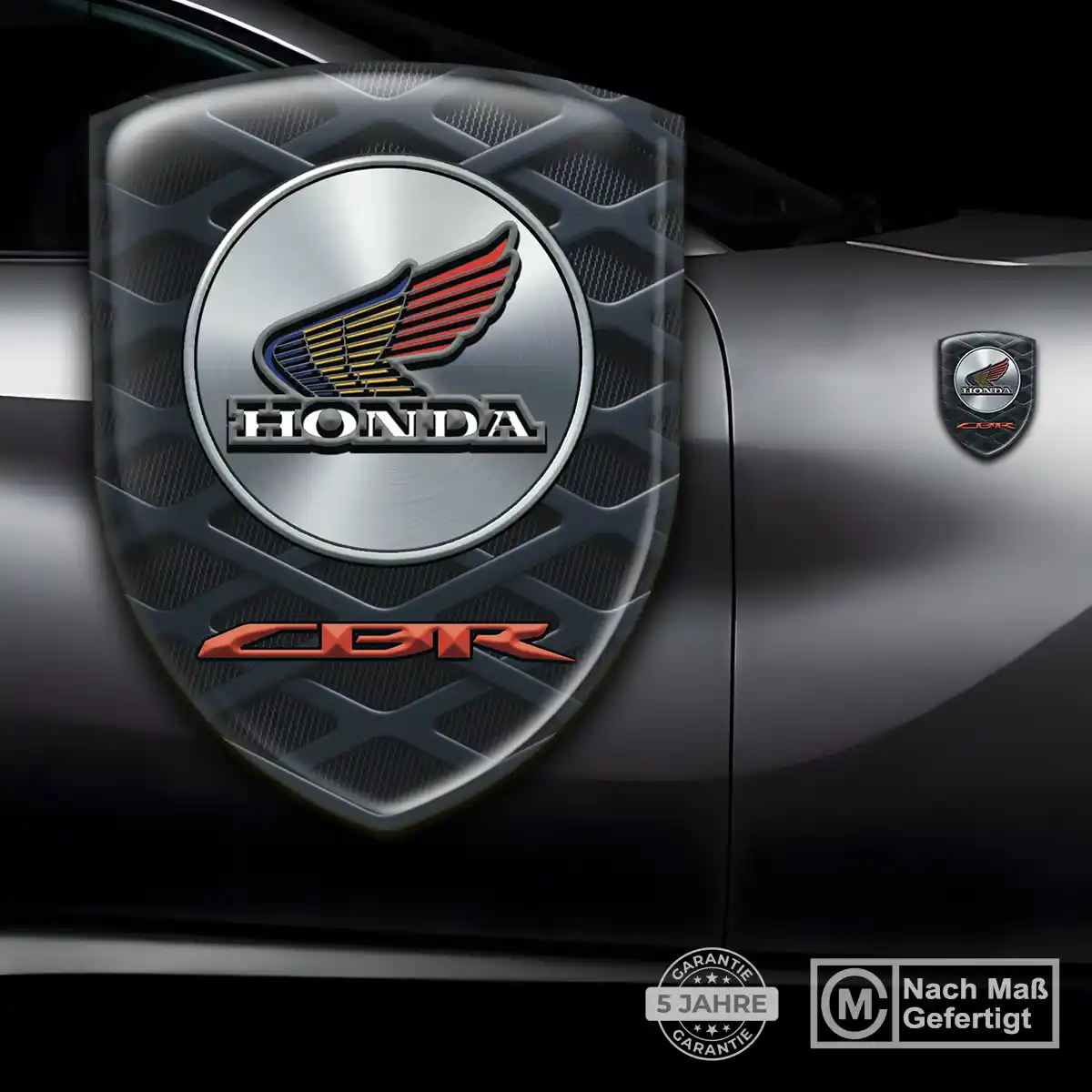 Honda Aufkleber 3D Gel Embleme Hochwertiges Harz