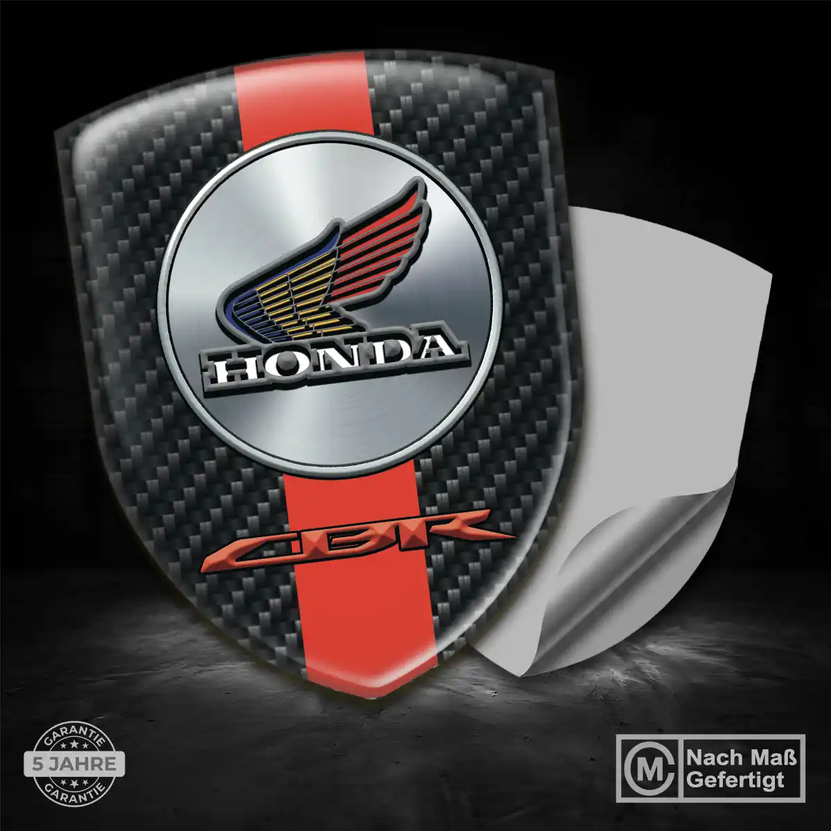 Honda Aufkleber 3D Gel Embleme Interieurdesign