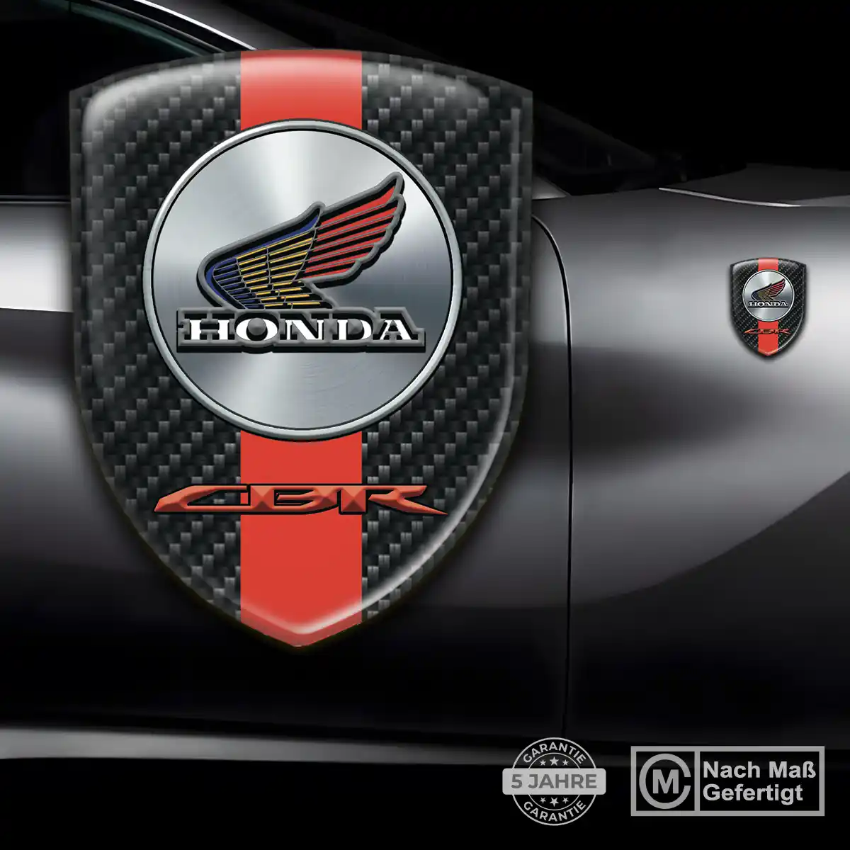 Honda Aufkleber 3D Gel Embleme Interieurdesign