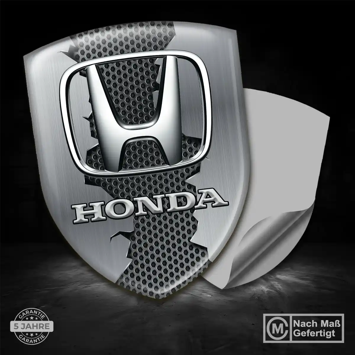 Honda Aufkleber 3D Gel Embleme Modernes Design