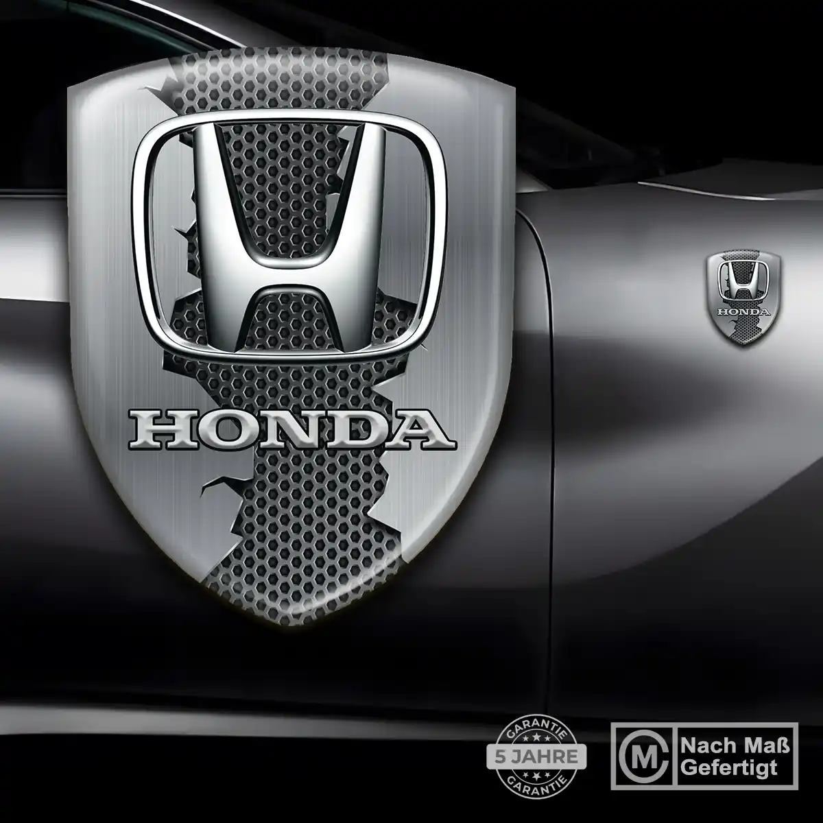 Honda Aufkleber 3D Gel Embleme Modernes Design