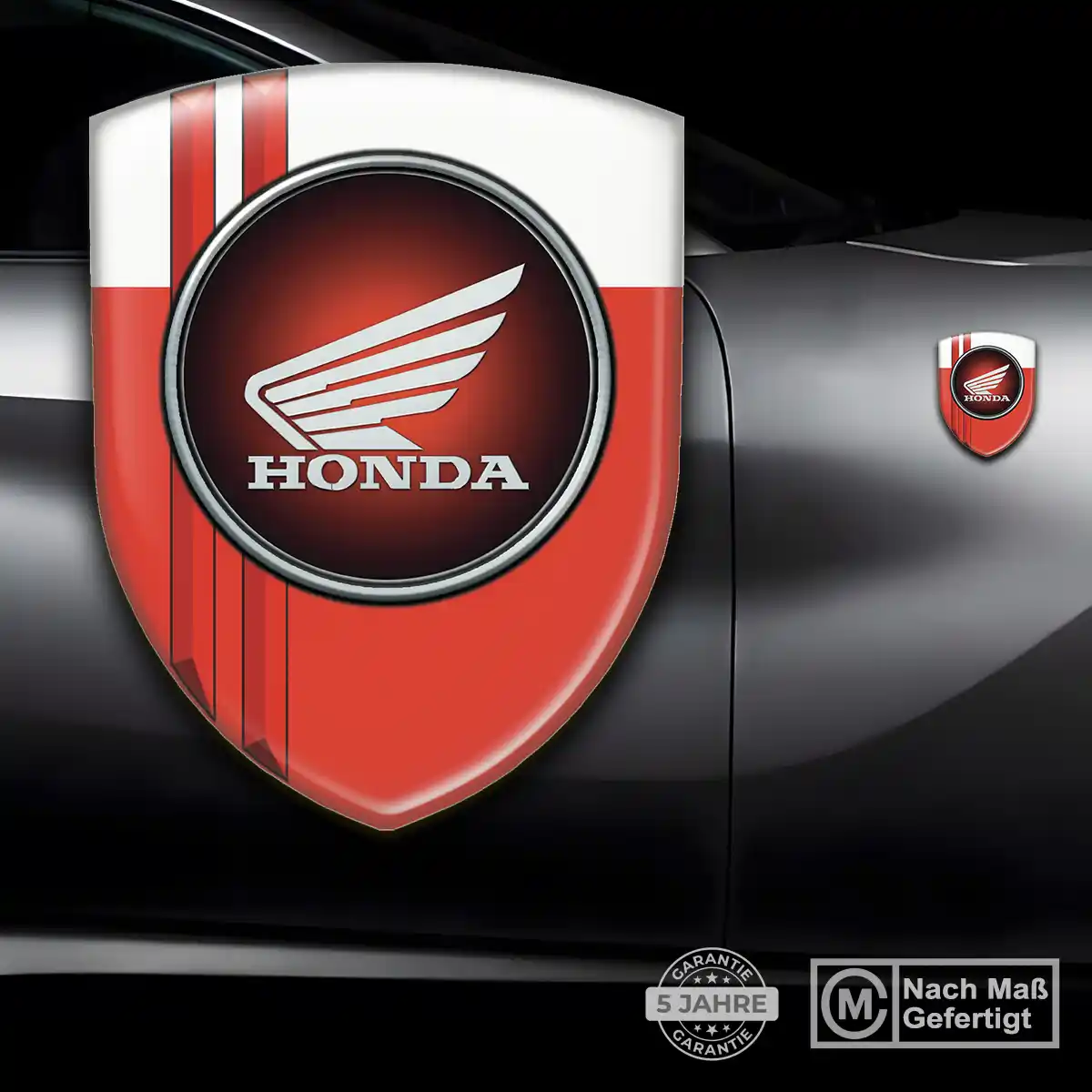 Honda Aufkleber 3D Gel Embleme Stilvolles Design