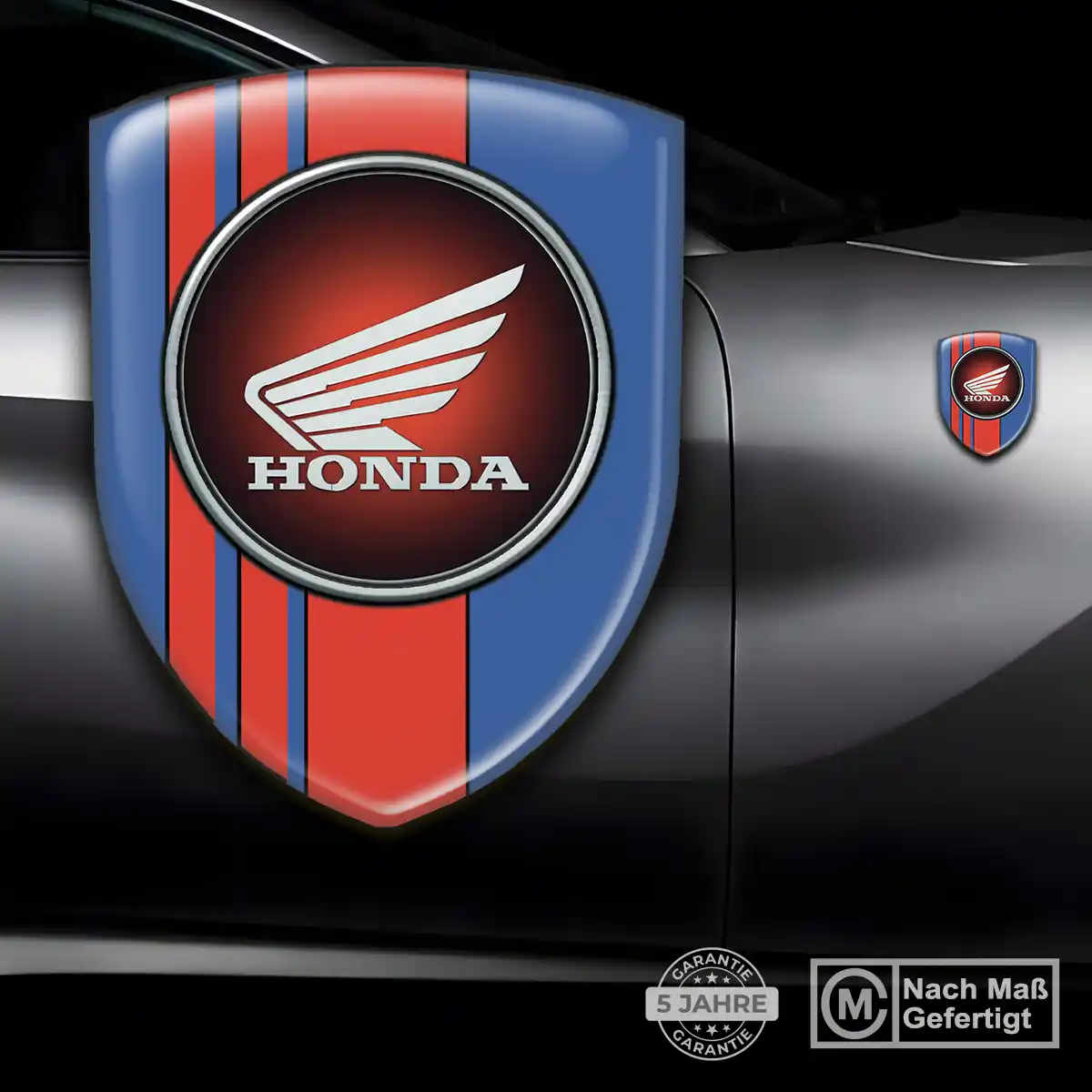 Honda Aufkleber 3D Gel Silikon Ausdrucksstarkes Design