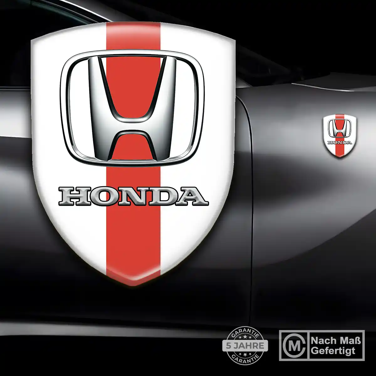 Honda Aufkleber 3D Gel Silikon Auto Interieurdesign