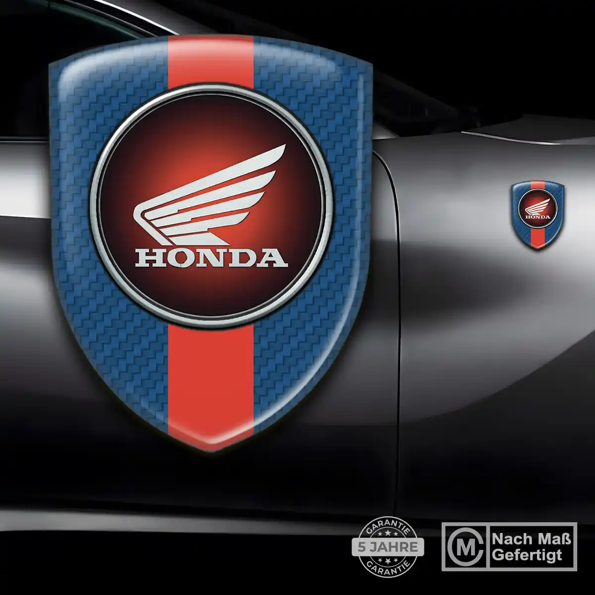 Honda Aufkleber 3D Gel Silikon Auto Limitierte Auflage