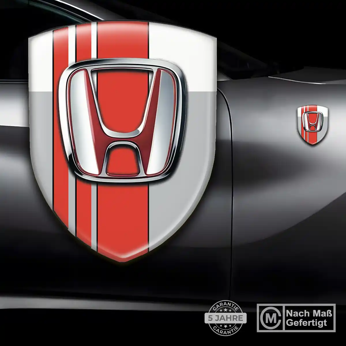 Honda Aufkleber 3D Gel Silikon Auto Premium-Edition