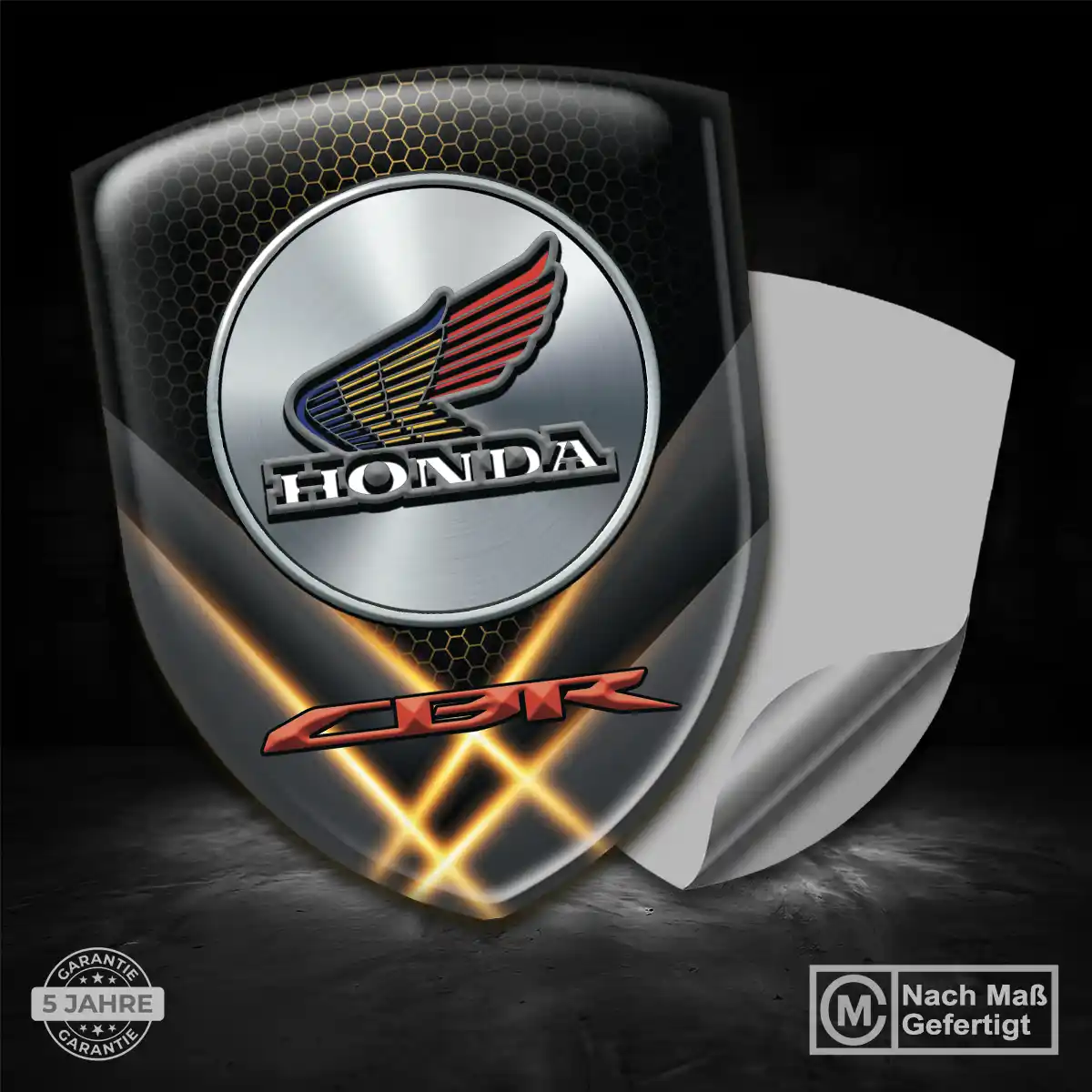 Honda Aufkleber 3D Gel Silikon Auto Stilvolles Design