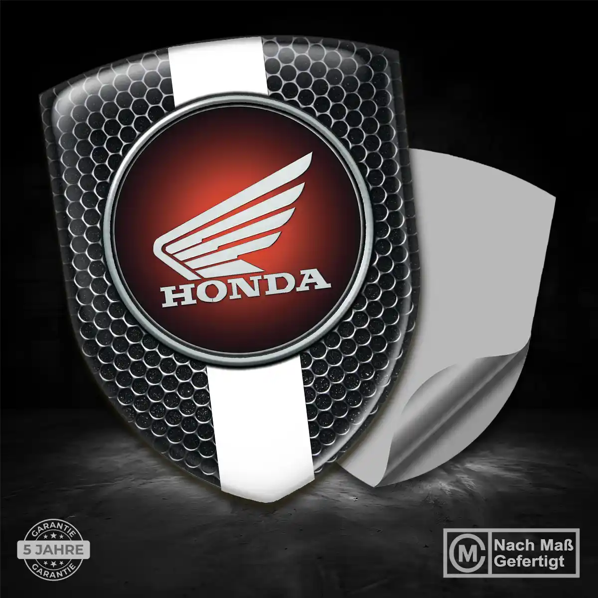 Honda Aufkleber 3D Gel Silikon Auto Tuningfahrzeug